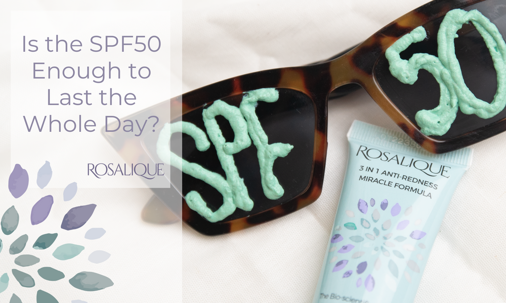 Is the SPF50 enough to last the whole day?