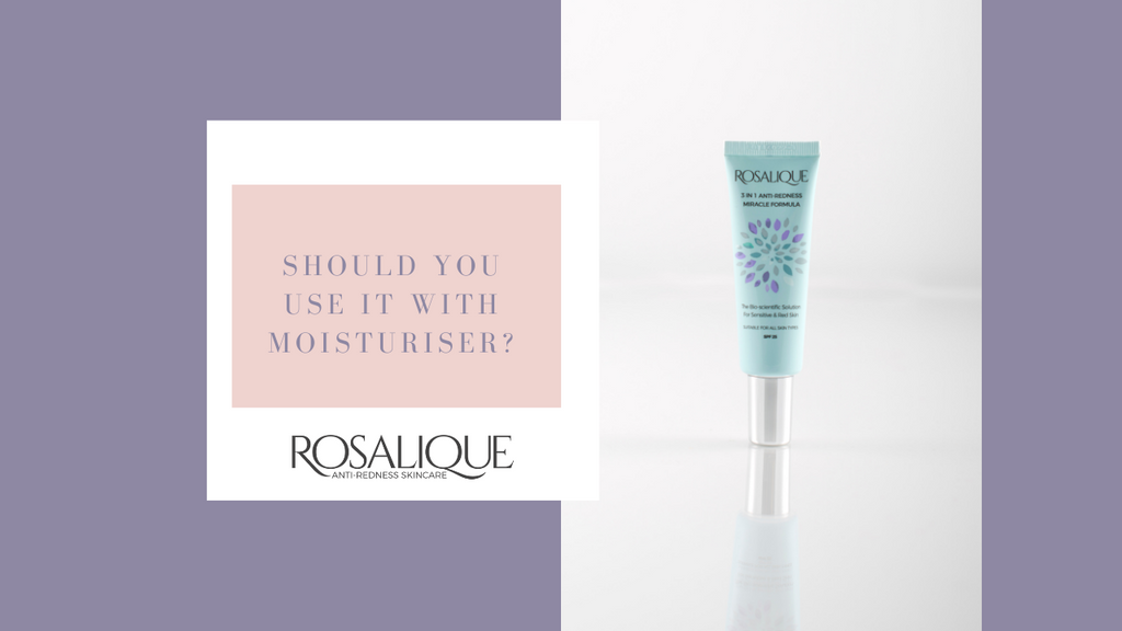 Should I use Rosalique with a moisturiser?