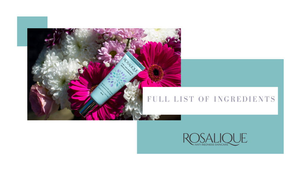 What is the full list of ingredients for Rosalique?