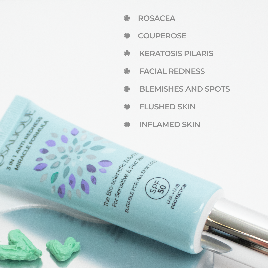 Rosalique 3 in 1 Anti-Redness Miracle Formula SPF50